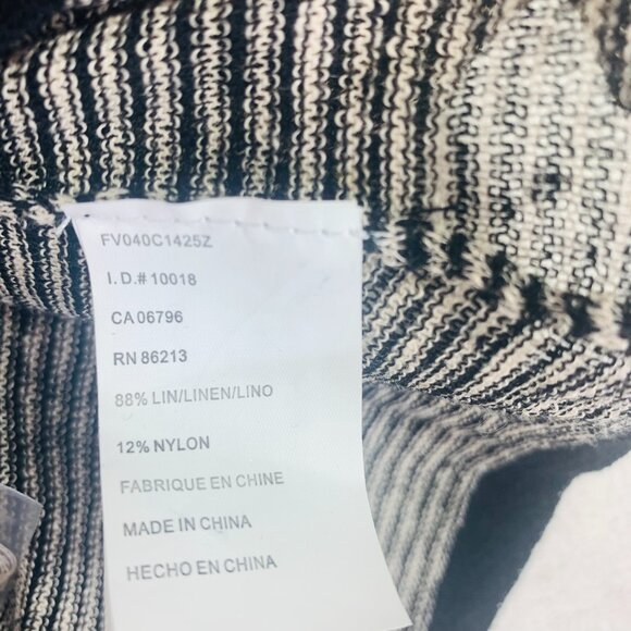 Drape Knit sleeveless vest Black/Gray/Short Sleeve Wrap Jacket Shawl Tristan - Picture 10 of 15